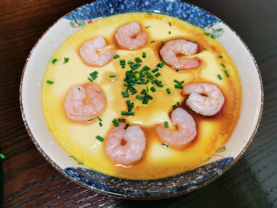 虾仁鸡蛋羹