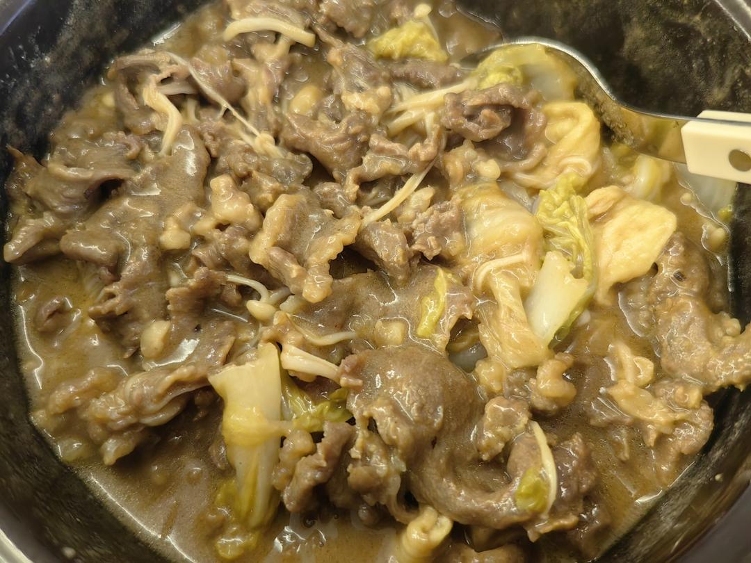 沙茶牛肉煲