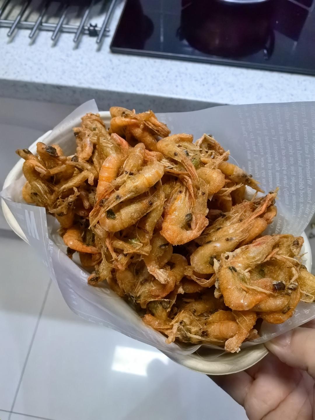 油炸小虾