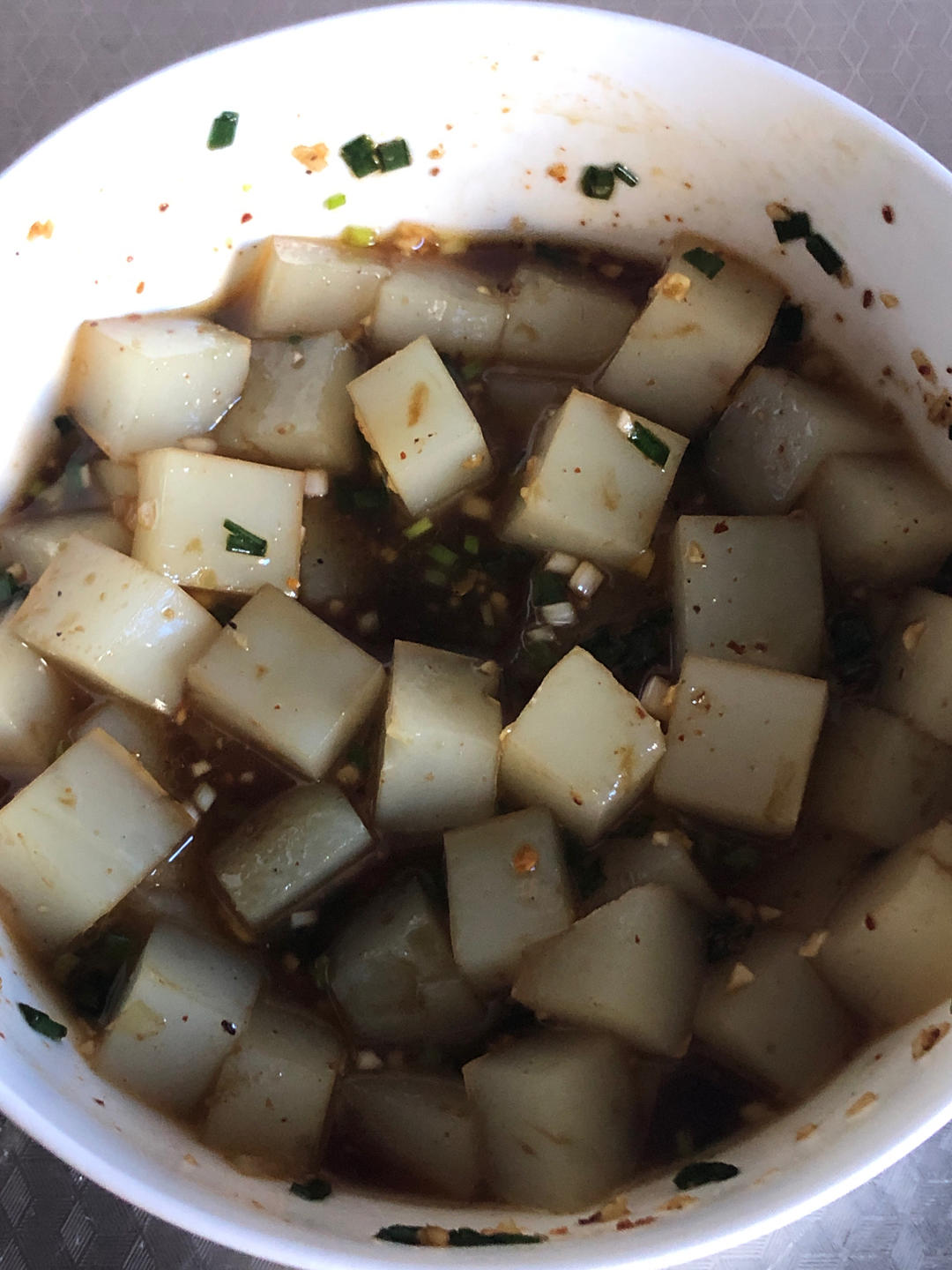 凉拌豆腐/小葱拌豆腐