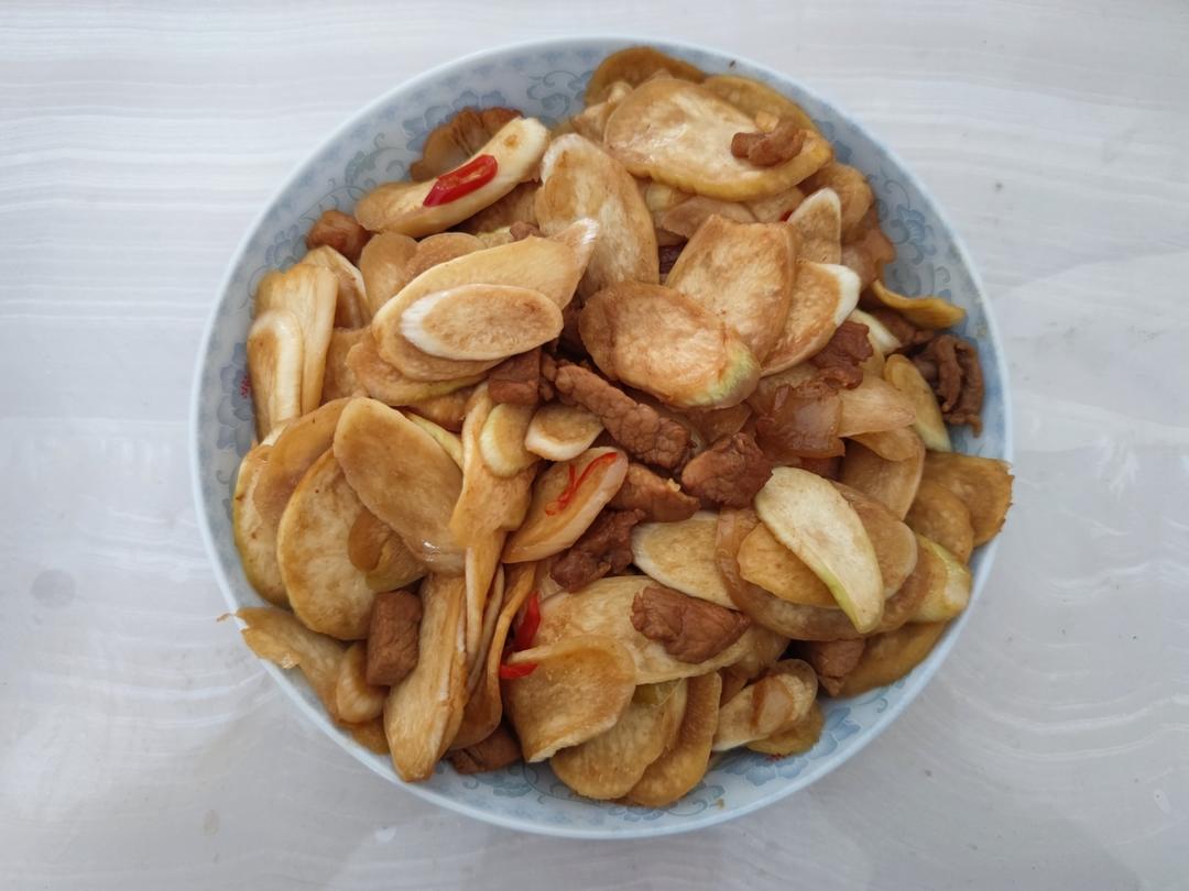 茭白炒肉