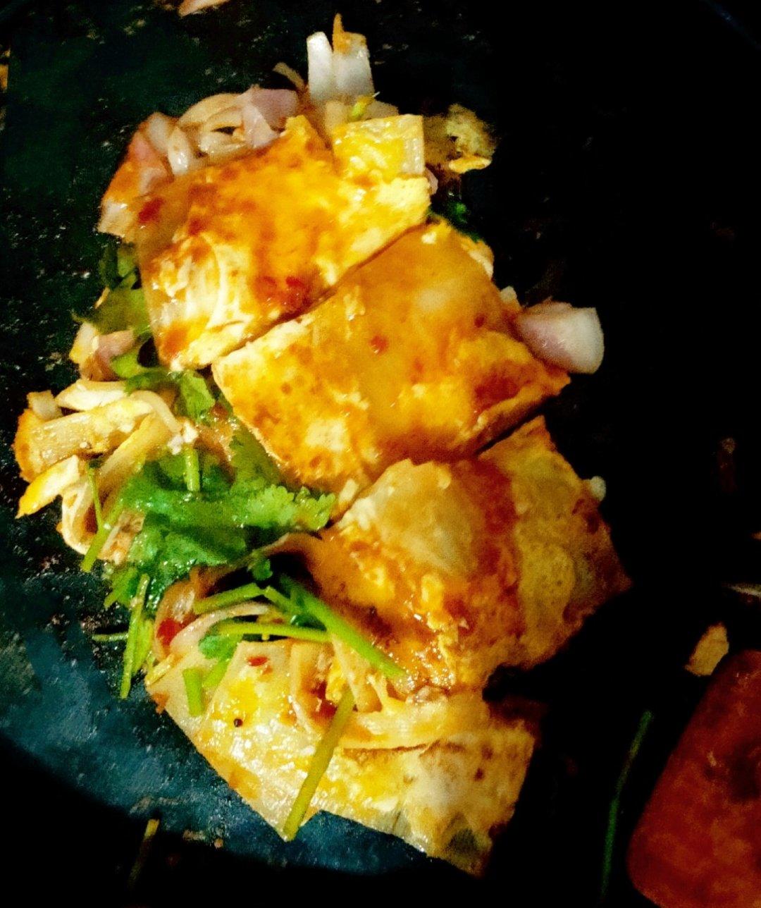 超好吃快手的烤冷面