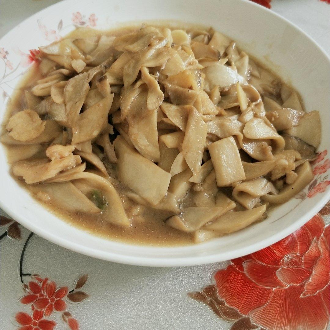 肉炒杏鲍菇