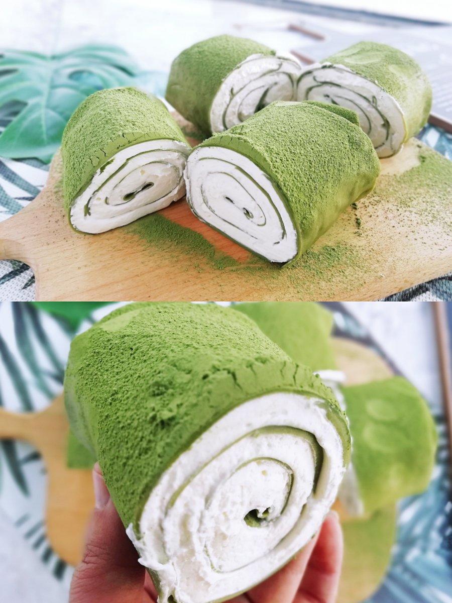 🔥颜值爆表❗️清新香甜❗️抹茶毛巾卷