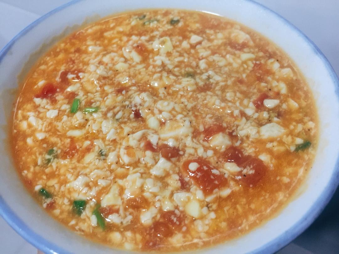 西红柿豆腐羹～鲜美版