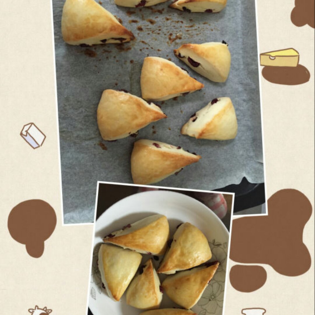 葡萄干司康（酵母版）