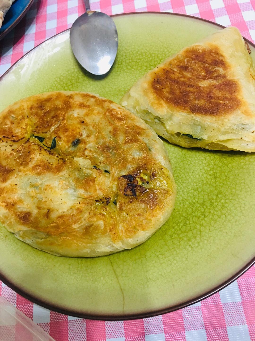 韭菜鸡蛋饼