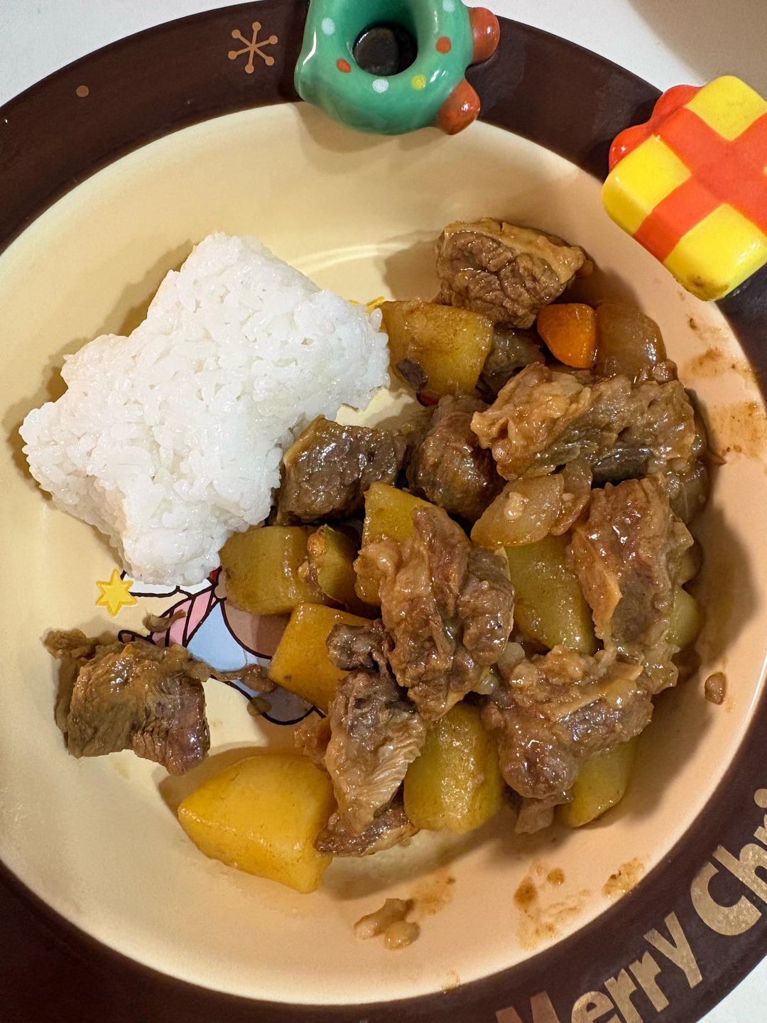 土豆牛肉盖饭
