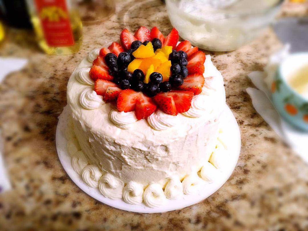 《Tinrry+》草莓奶油蛋糕（8寸配方）