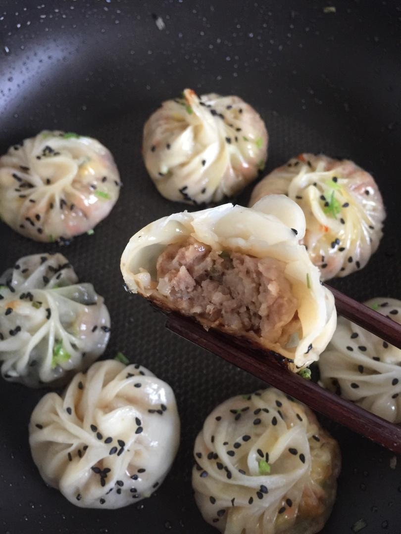 生煎蔬菜水晶包