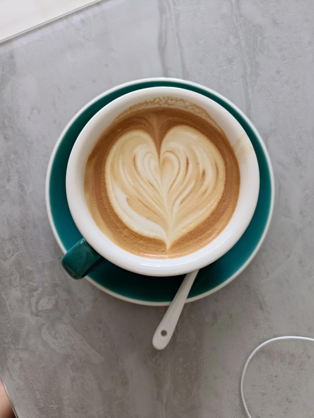 咖啡拉花~打基础大白心