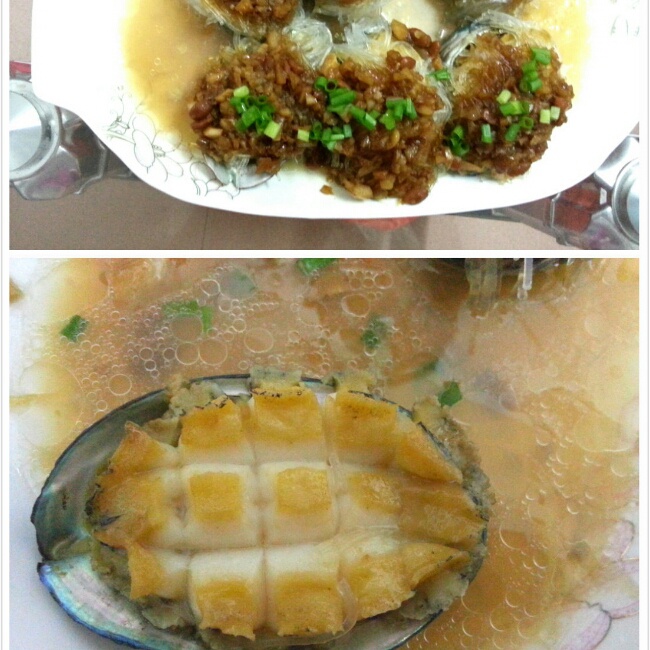 蒜蓉粉丝蒸鲍鱼