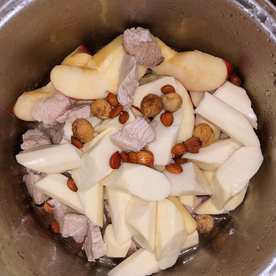 无花果淮山苹果汤