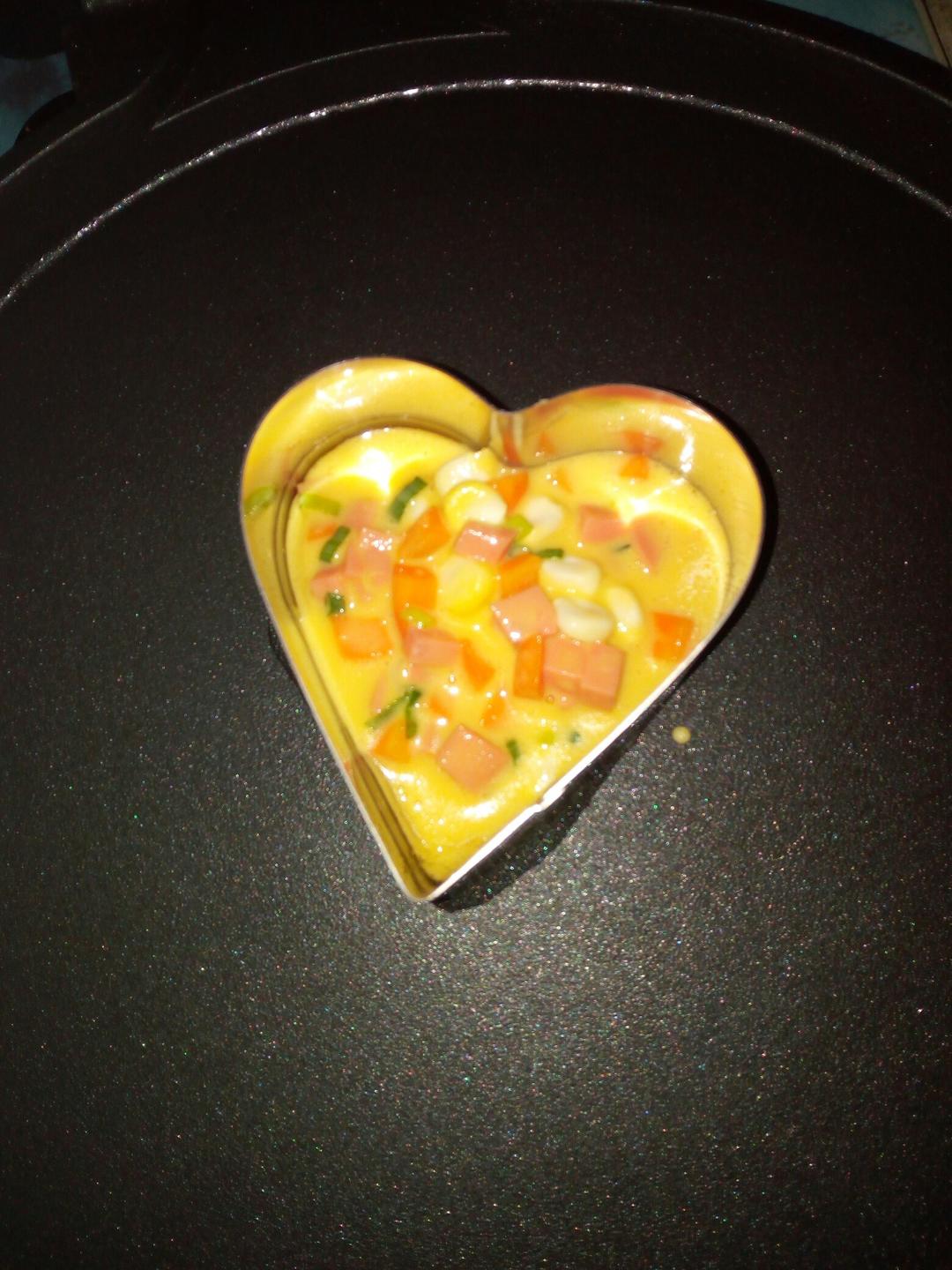 胡萝卜玉米小蛋饼