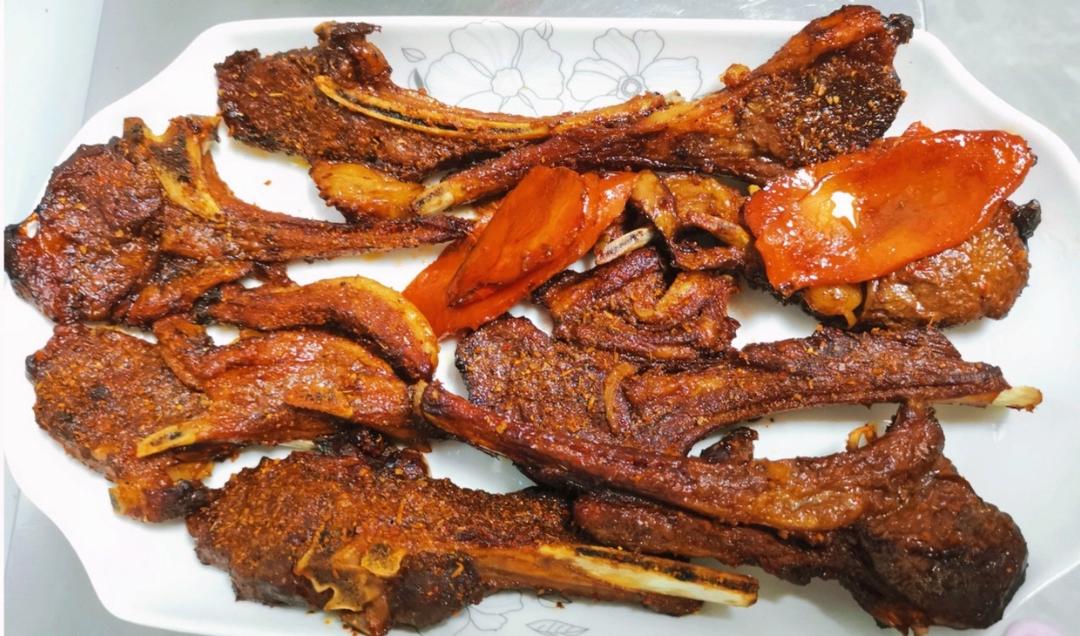 超好吃的烤羊排烤箱版