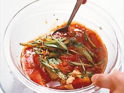 トマトとツナの冷製そうめん 2人份 西红柿金枪鱼醬拌冷面的做法步骤图 Erin絵凛日本料理 下厨房