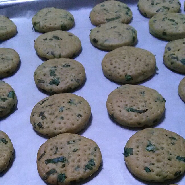 香葱苏打饼干