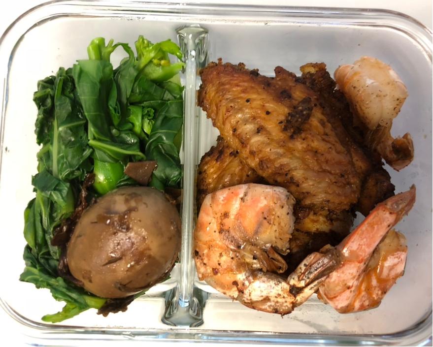 简单低碳meal prep