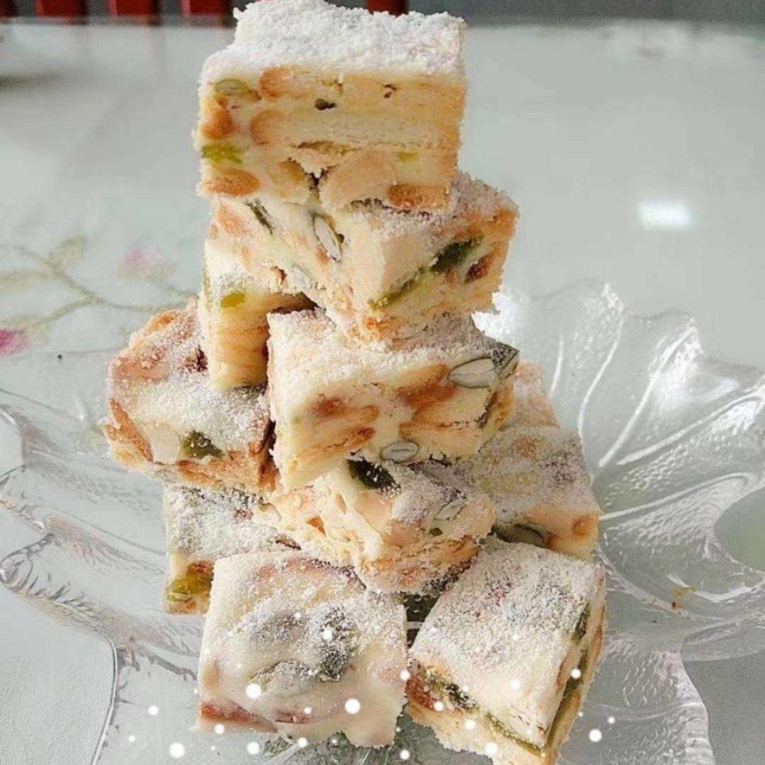 雪花酥  不甜版