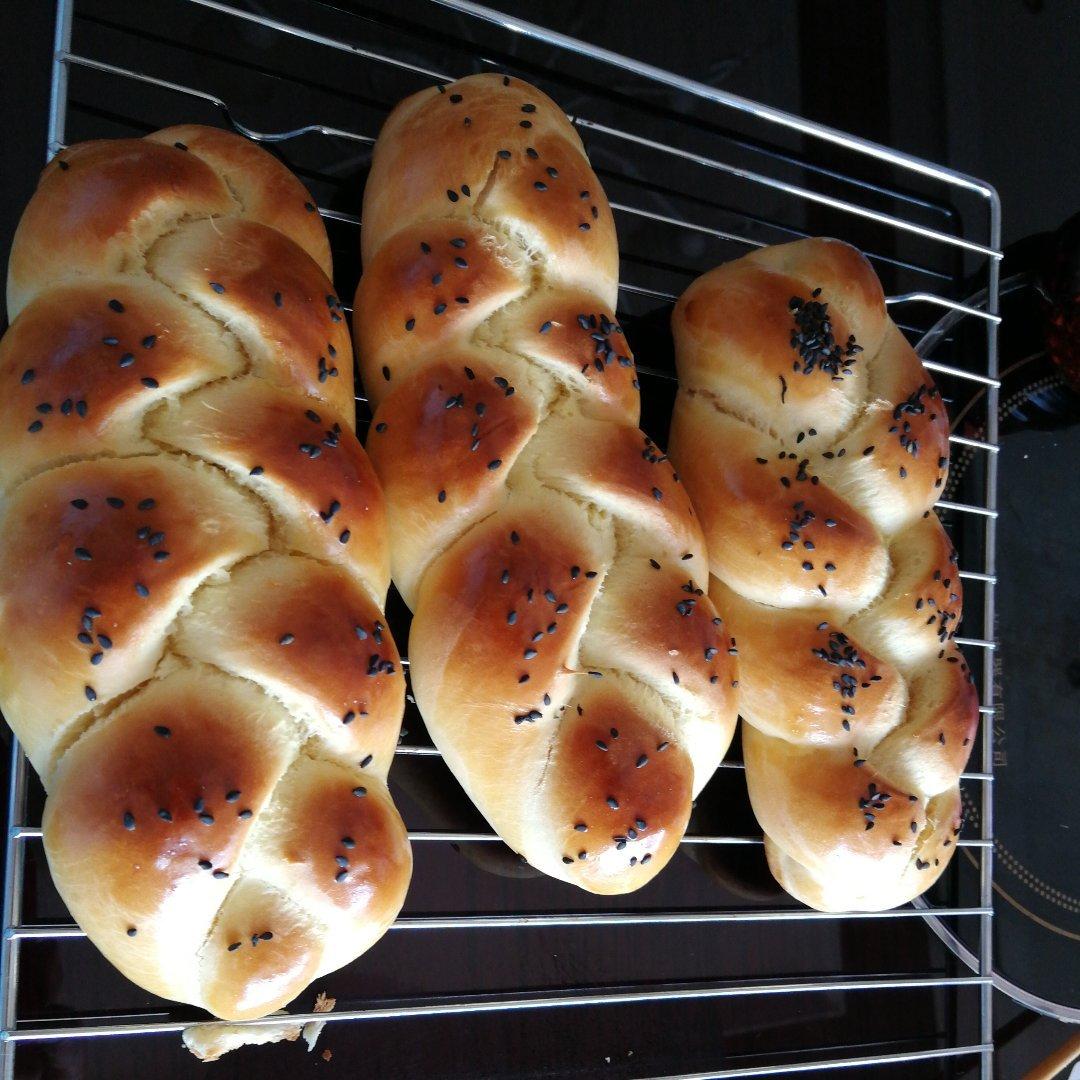 酸奶辫子面包（一次发酵）