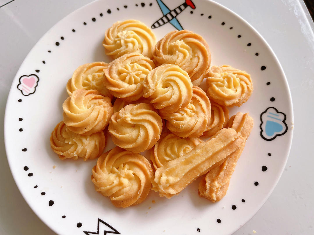 巨好吃0⃣️食材‼️酥到掉渣的淡奶油曲奇