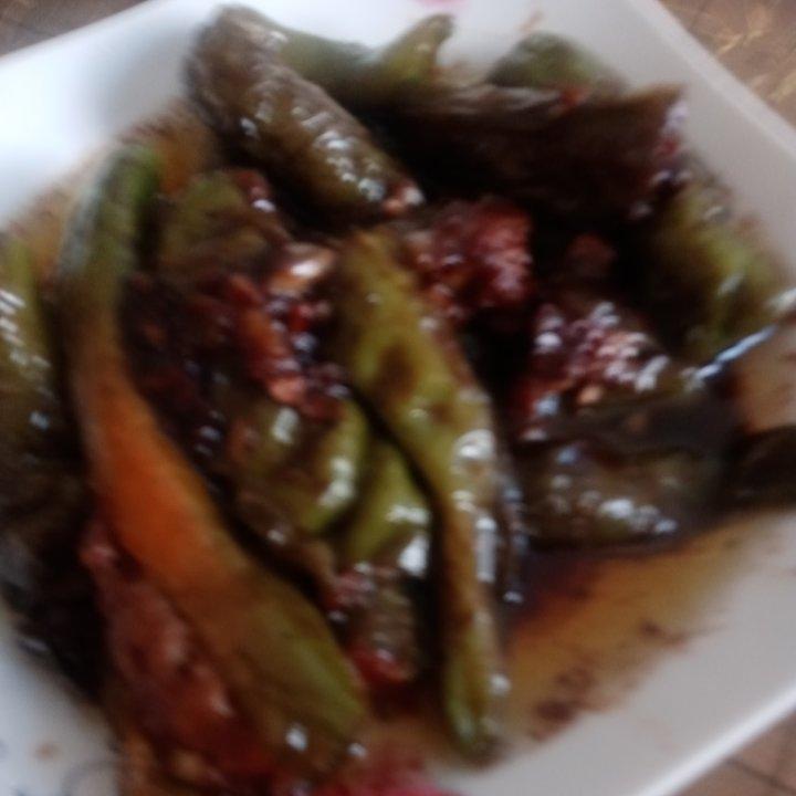 虎皮青椒/青椒塞肉