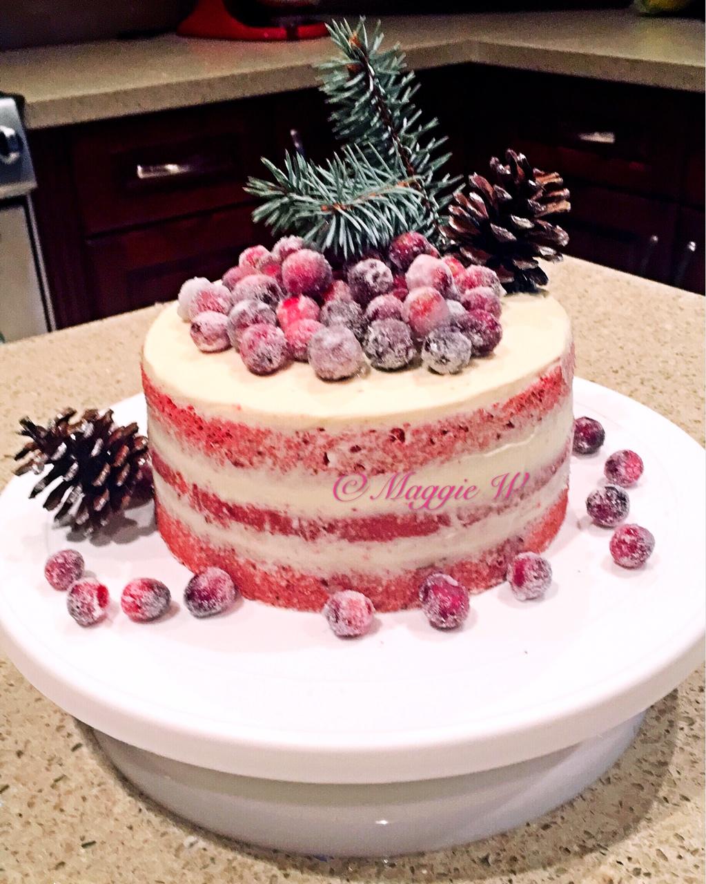 暖心红丝绒蛋糕［6寸绵软戚风版 ］