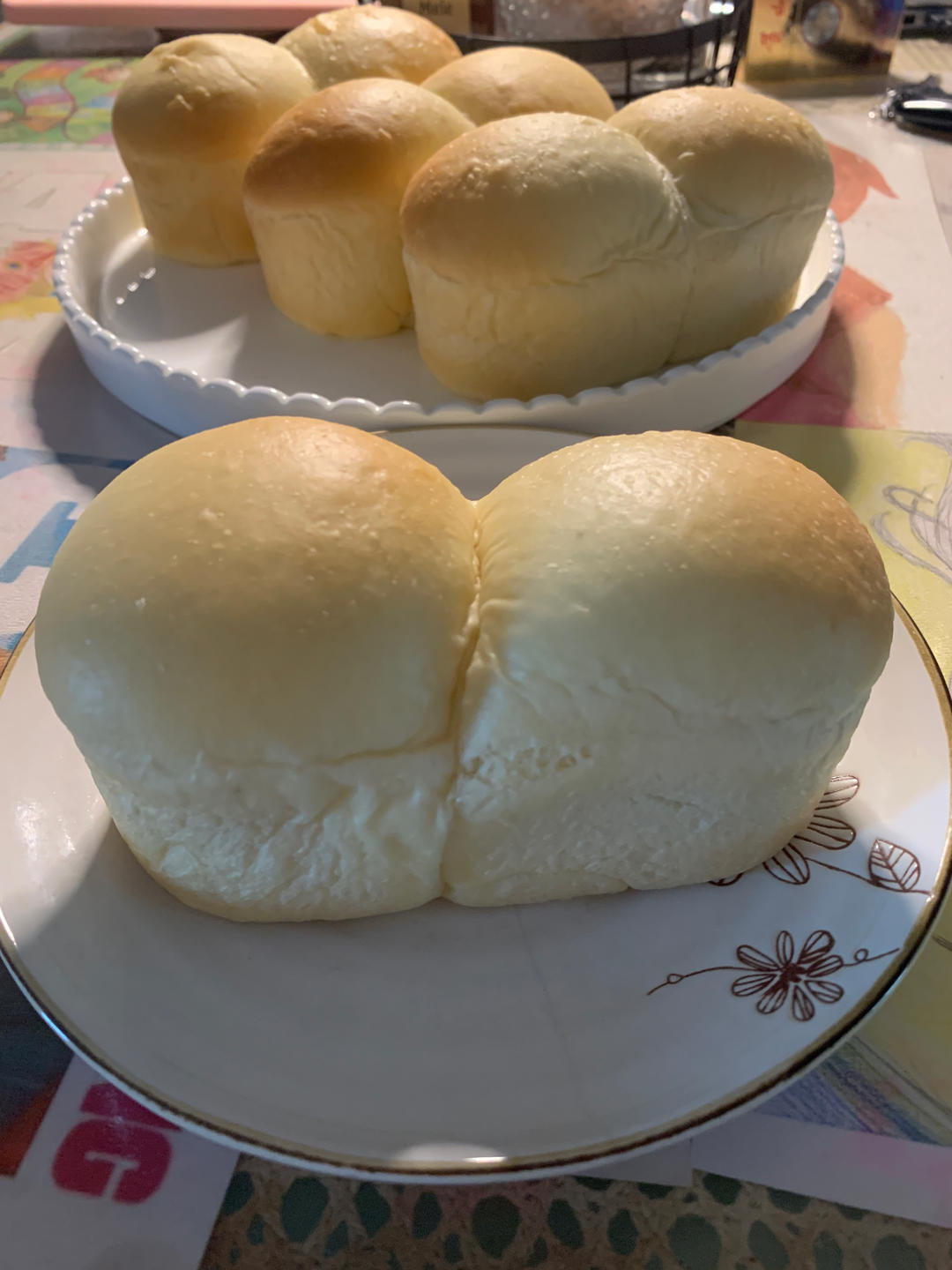 软到直不起腰的云朵榴莲吐司