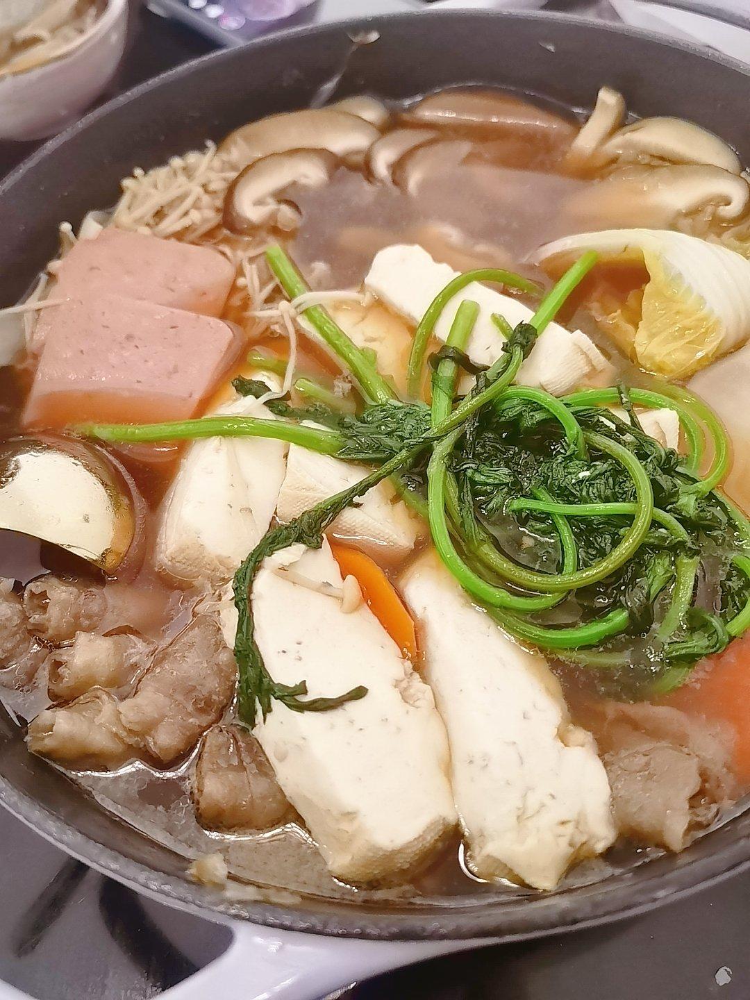 家庭简易版寿喜锅