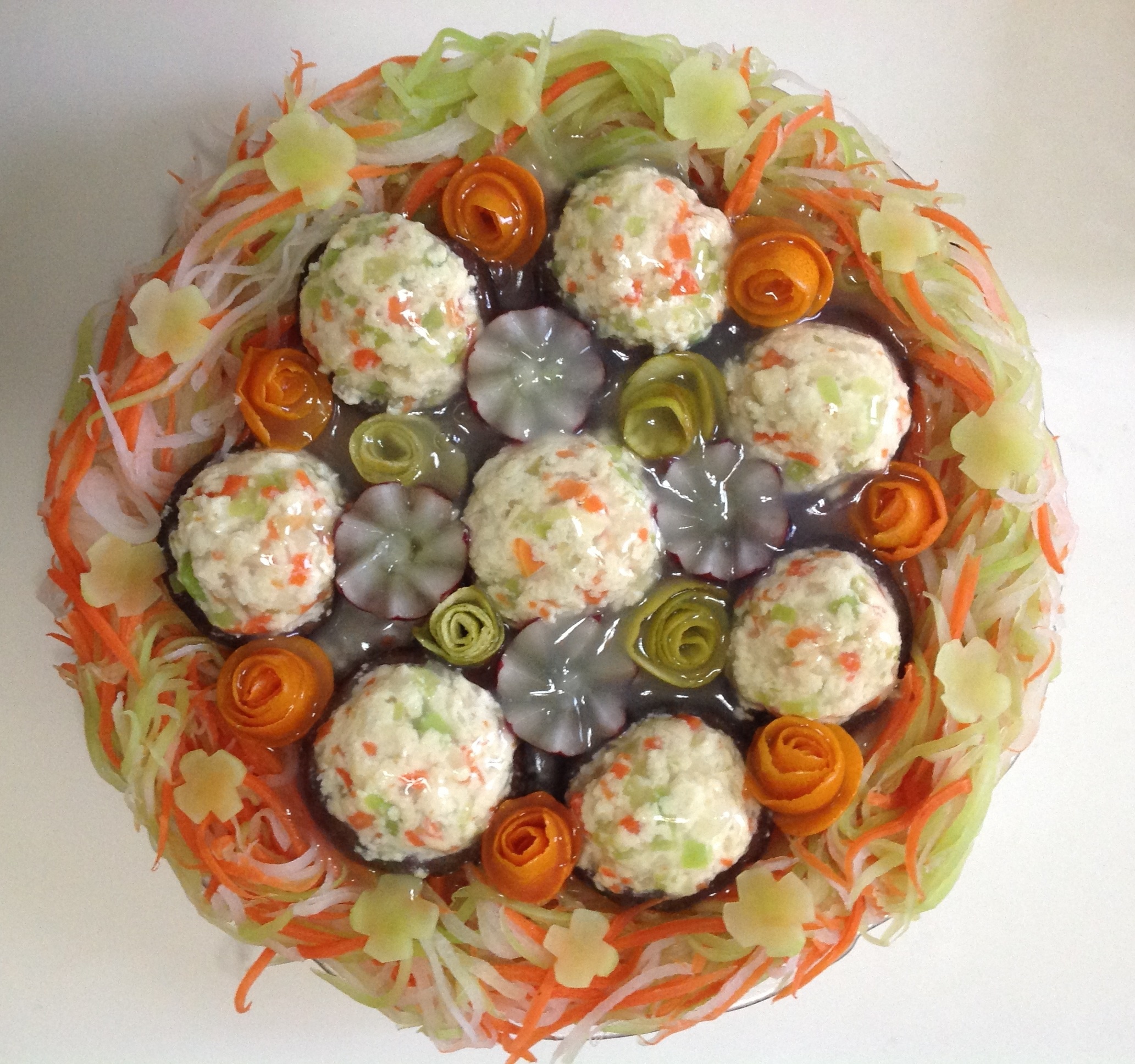 【圆满素食】山珍花篮