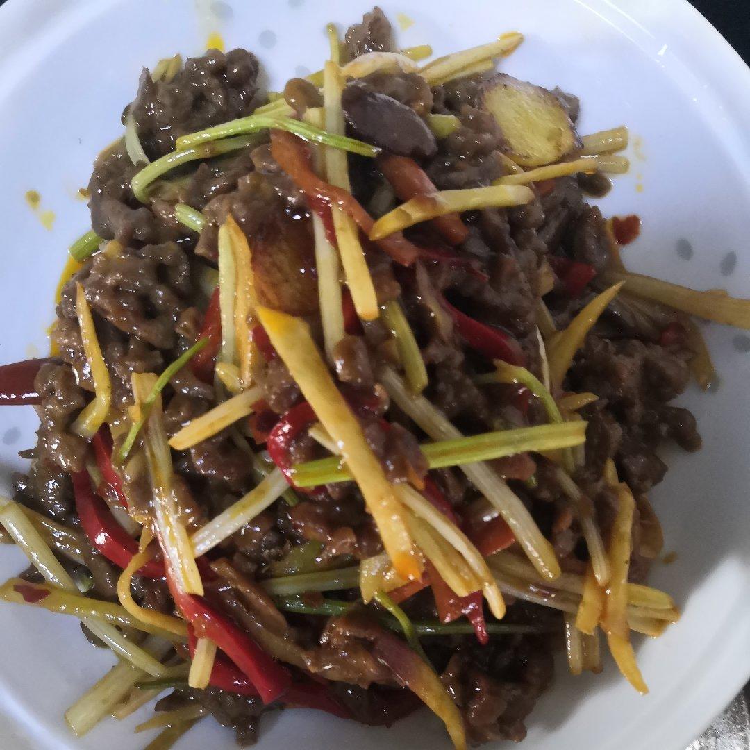 小炒牛肉