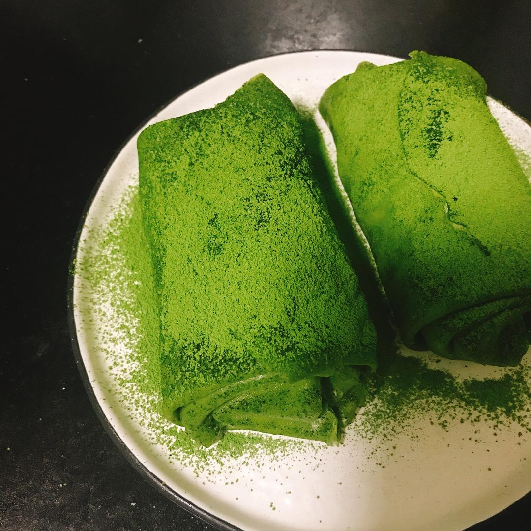 抹茶奶冻毛巾卷【曼食慢语】
