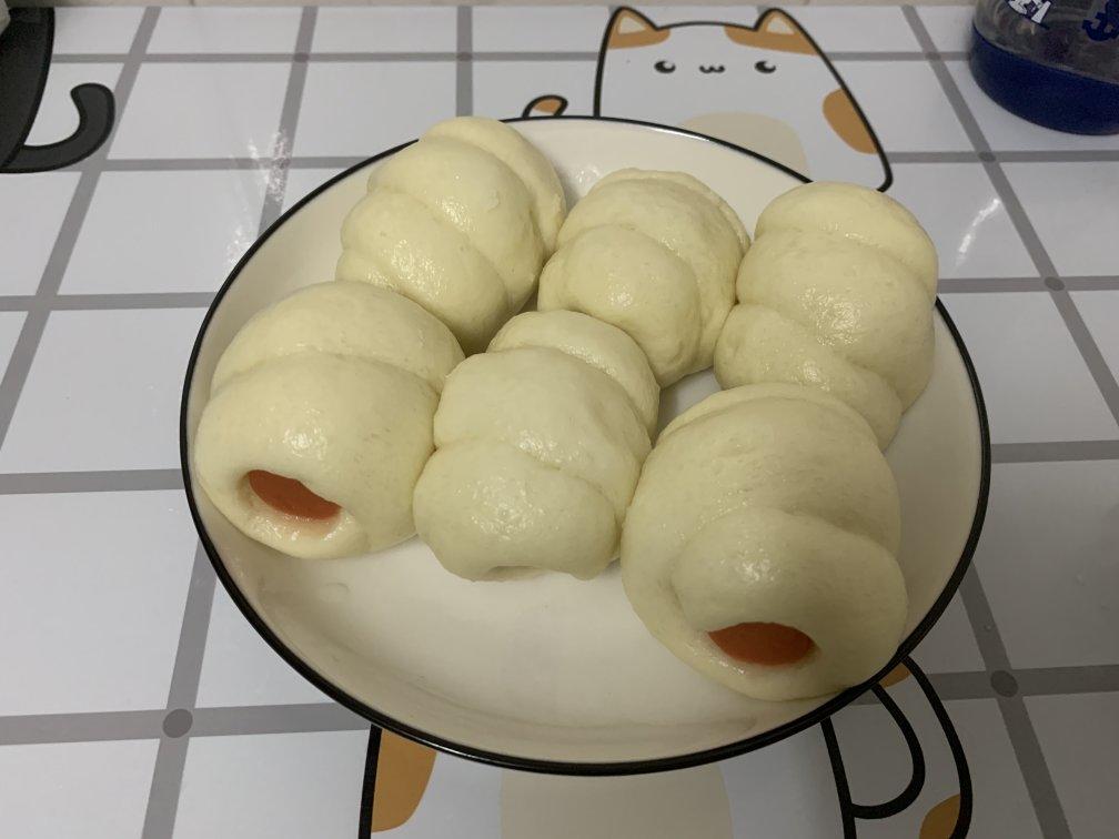 火腿肠馒头～孩子的早餐