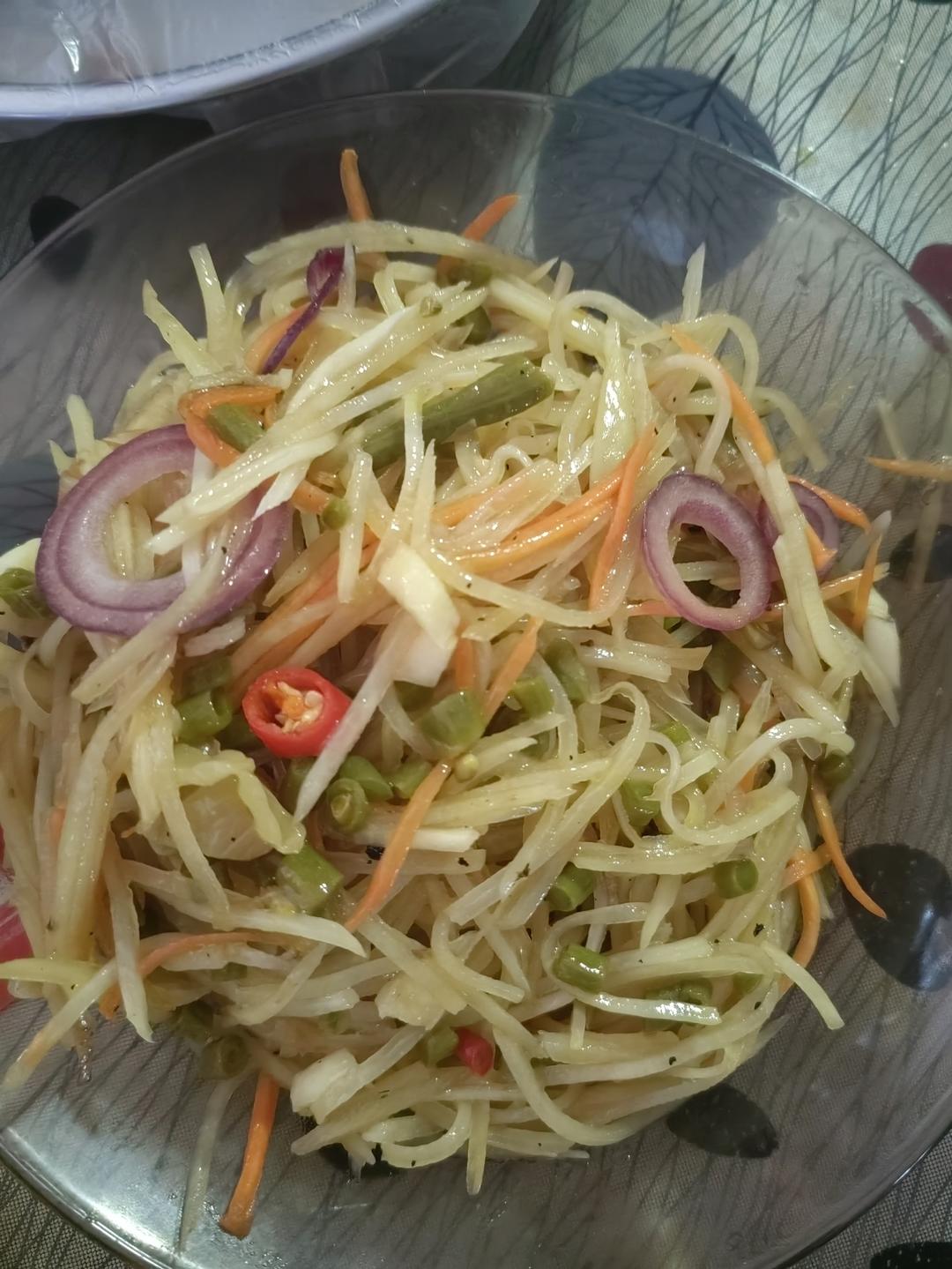 酸辣土豆丝的家常做法 超级下饭