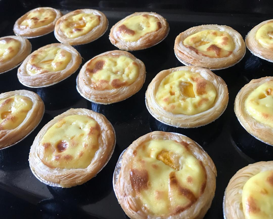教你做和KFC一样超级好吃的【葡式蛋挞】，吃了根本就停不下来吖