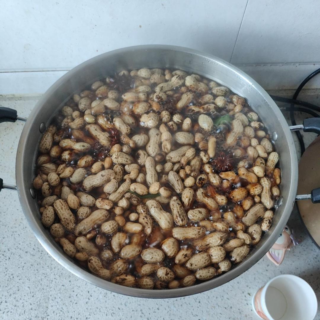 鲜香入味的五香煮花生