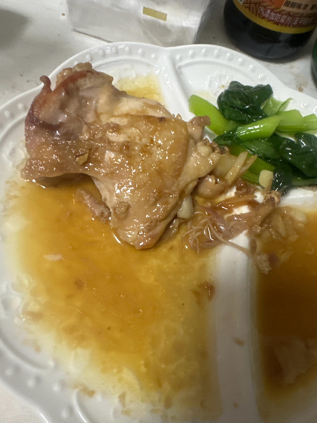 A bite of France—-法式盐煎鸡腿