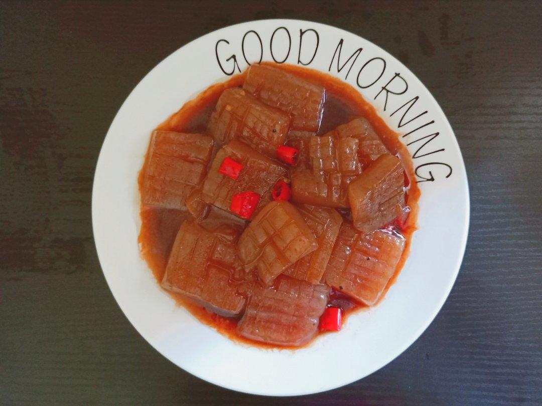 爱萌的萌萌兔做的魔芋卤