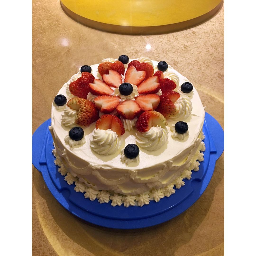 《Tinrry+》草莓奶油蛋糕（8寸配方）