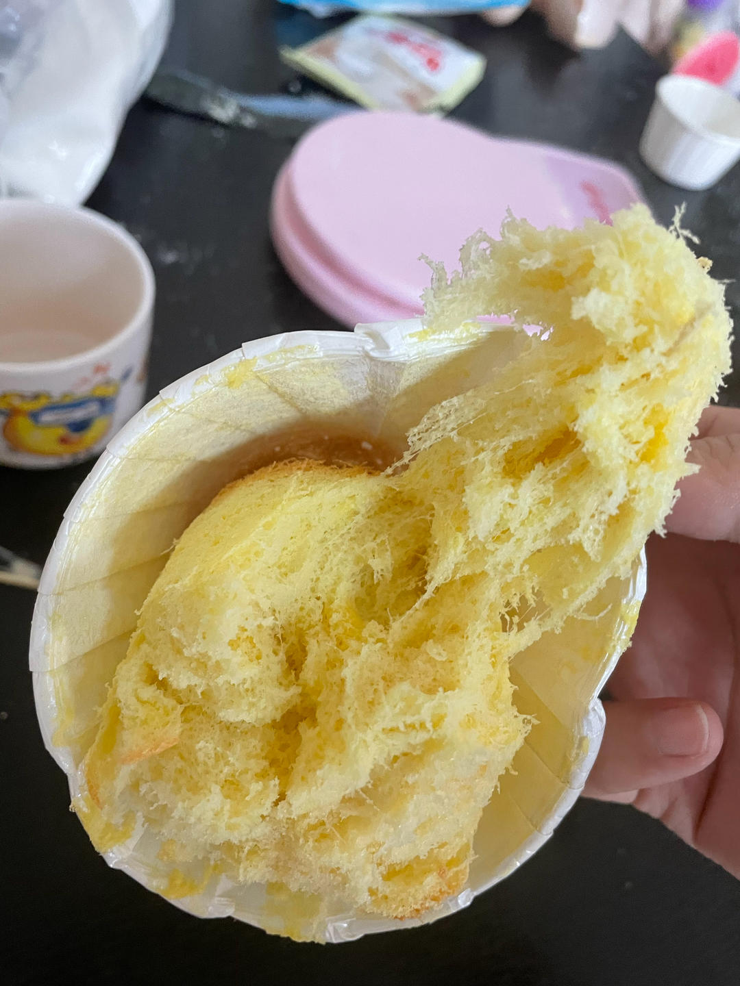 肉松拔丝蛋糕@佳木木烘焙用品