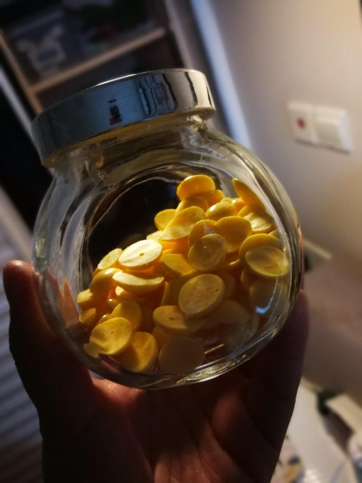 入口即化的无添加蛋黄溶豆