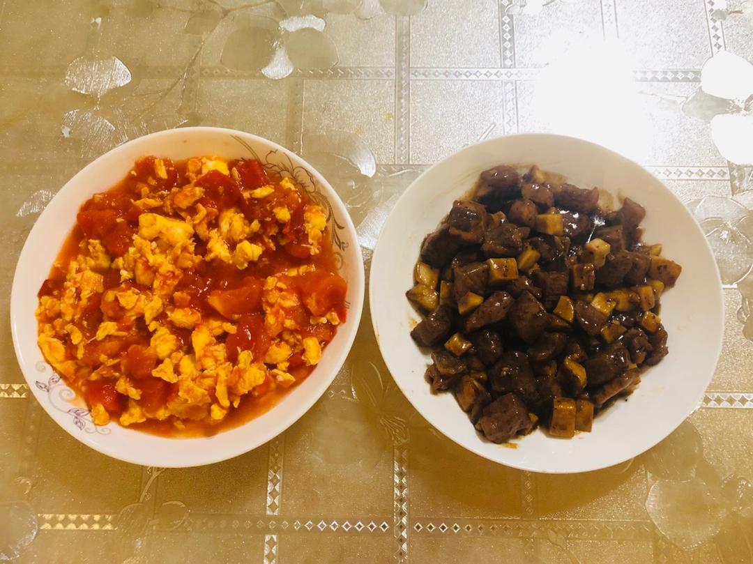 黑椒杏鲍菇牛肉粒