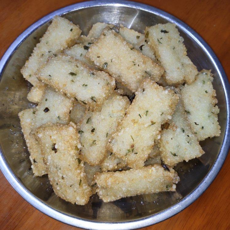 自制葱姜糍粑