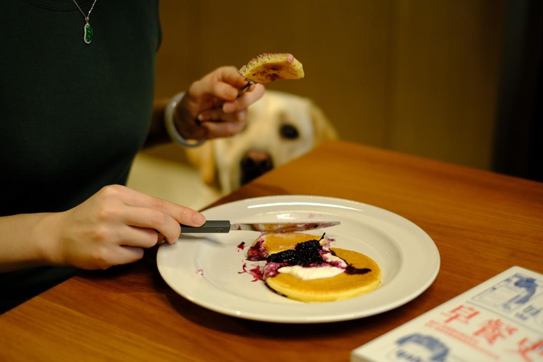 松软的酸奶松饼 Yogurt Pancake（无油无糖）