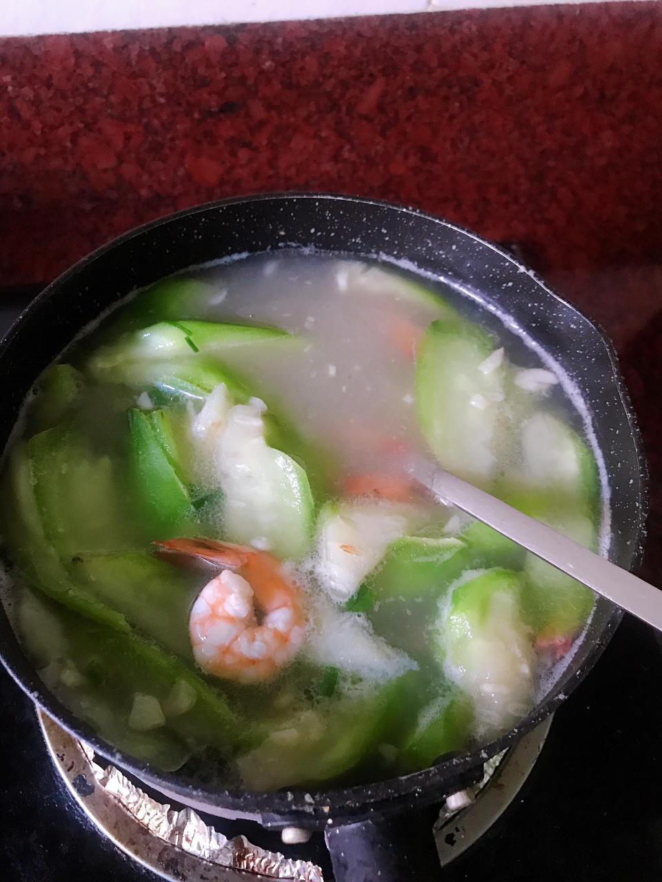 【丝瓜虾仁】鲜