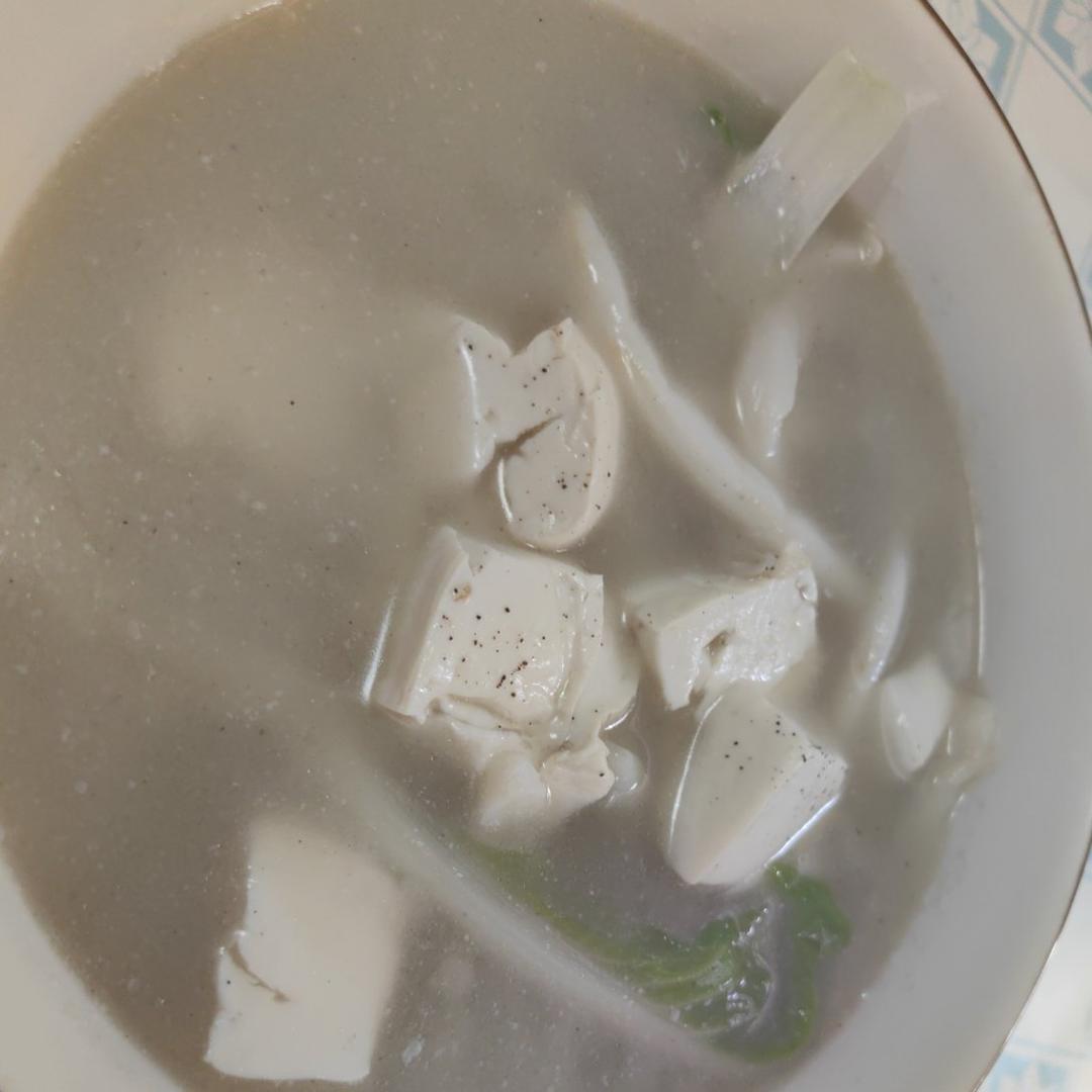 新年躺瘦不油腻❗️低脂低卡❗️对虾白玉菇豆腐汤