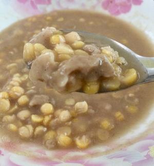 椒盐豌豆汤——无油料理的做法 步骤5