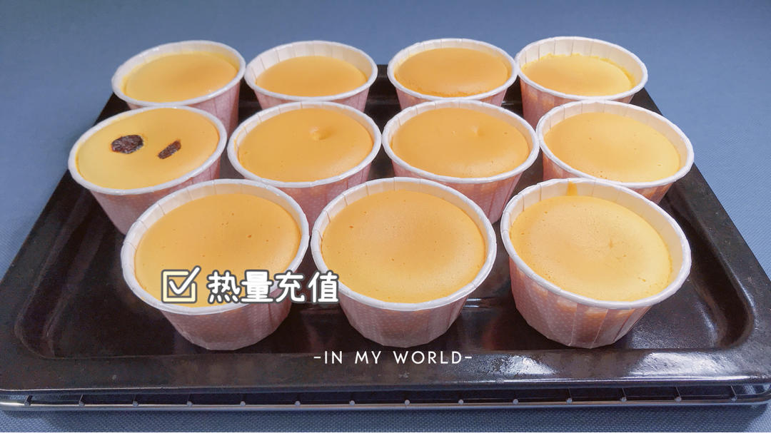 纸杯蛋糕，绝对不塌不裂，百分百成功四段式烘烤方法，不私藏无保留