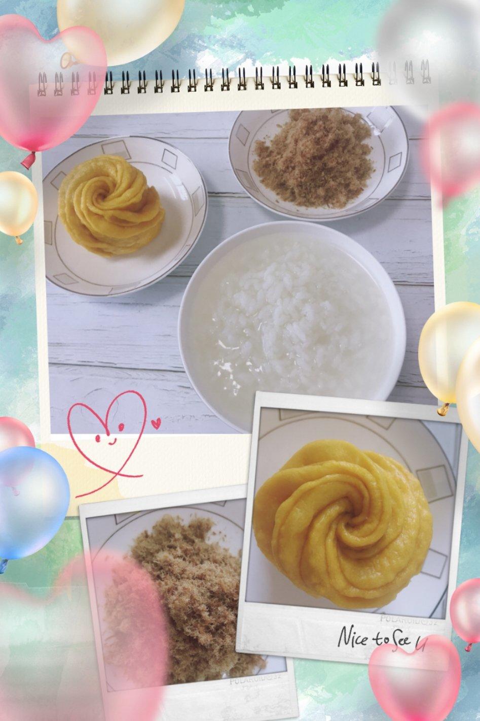 南瓜玫瑰花馒头