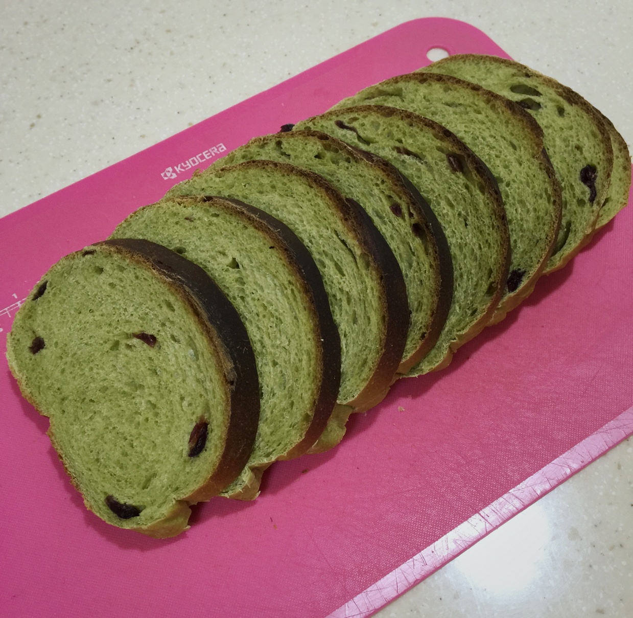 小清新抹茶欧包